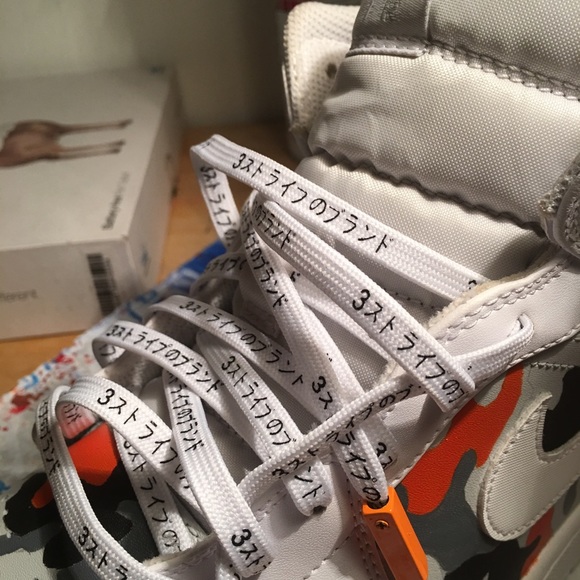 Custom camo jordan 1’s - Picture 7 of 8